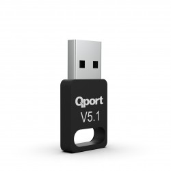 QPORT BLUETOOTH V5.1 USB ADAPTOR (Q-BLU5.1)