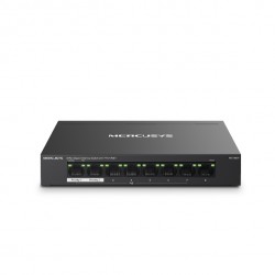 TP-LINK MERCUSYS MS108GP 8 PORT 10/100/1000 7 PORT 65W POE YONETILEMEZ SWITCH
