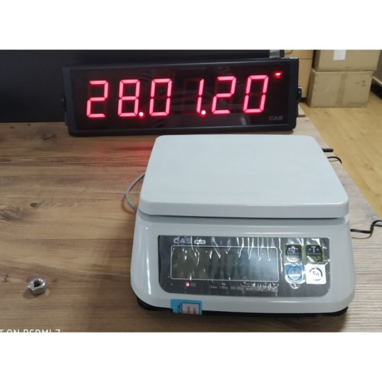 Cas CD 7500K Kablolu Ek Sw Terazi Müşteri Ekranı Cas CD 7500K Kablolu Ek Sw Terazi Müşteri Ekranı