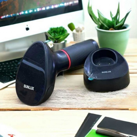 Sunlux XL-9610 Kablosuz Karekod Okuyucu USB Bağlantılı Sunlux XL-9610 Kablosuz Karekod Okuyucu USB Bağlantılı