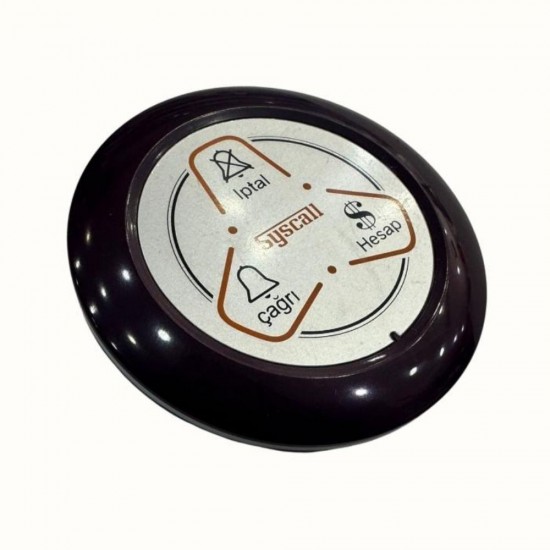 Sycall St-600 Garson Çağrı Butonu Bordo Renk Sycall St-600 Garson Çağrı Butonu Bordo Renk