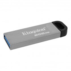 256 GB USB3.2 KINGSTON DATATRAVELER KYSON SIYAH/GRI (DTKN/256GB)