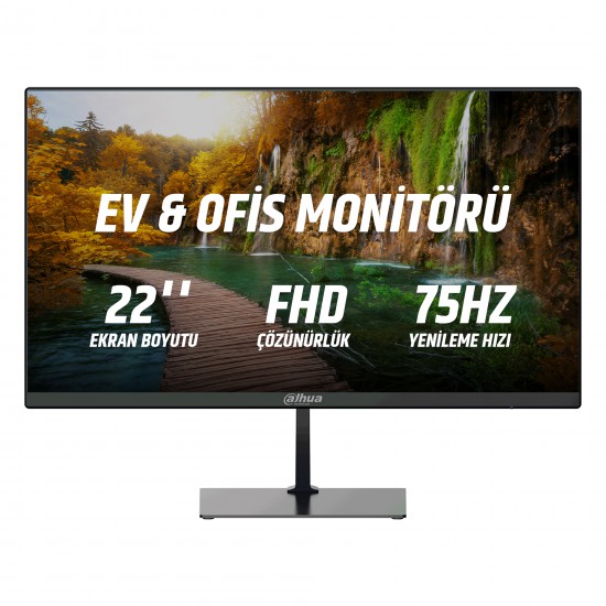 DAHUA 21.5" LM22-C200 1920x1080 4MS 75Hz HDMI/VGA +VESA