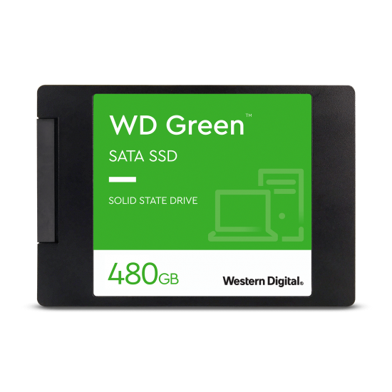 WD GREEN 480 GB 2.5" SATA3 SSD 545MB/S (WDS480G3G0A)