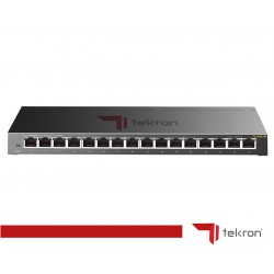 TEKRON 16 PORT GIGABIT SWITCH 10/100/100