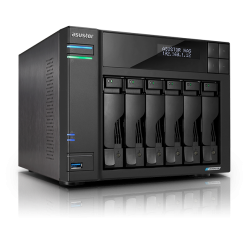 ASUSTOR AS6706T 6 SLOT TOWER NAS CELERON 2GHz QUAD 8GB DDR4 2x2.5GBE