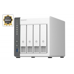 QNAP TS-433-4G 4GB 4 SLOT 1x2.5GBE PORT USB3.2 NAS DEPOLAMA UNITESI