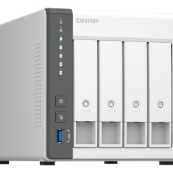 QNAP TS-433-4G 4GB 4 SLOT 1x2.5GBE PORT USB3.2 NAS DEPOLAMA UNITESI