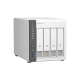 QNAP TS-433-4G 4GB 4 SLOT 1x2.5GBE PORT USB3.2 NAS DEPOLAMA UNITESI