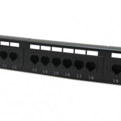 CODEGEN CAT6 1U 24 PORT UTP DOLU PATCH PANEL (COD624)