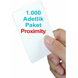 1.000 adet 1.Sınıf Proximity Kart (Seri numara baskılı)