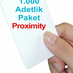 1.000 adet 1.Sınıf Proximity Kart (Seri numara baskılı)