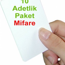 10 adet 1.Sınıf MIFARE Kart