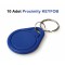 10 Adet Proximity KEYFOB Anahtarlık