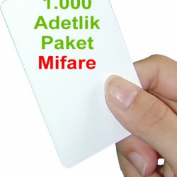 1000 adet 1.Sınıf MIFARE Kart