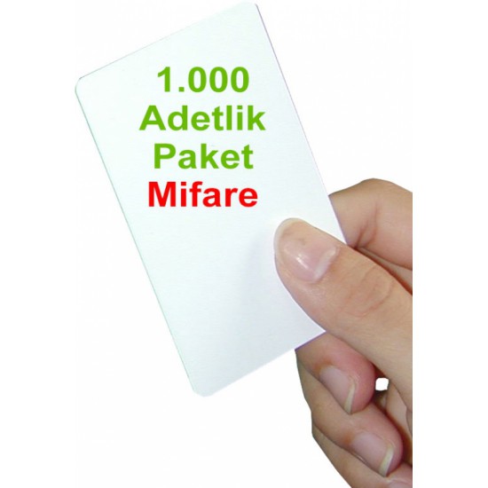 10 adet 1.Sınıf MIFARE Kart