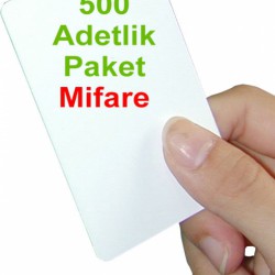 500 adet 1.Sınıf MIFARE Kart