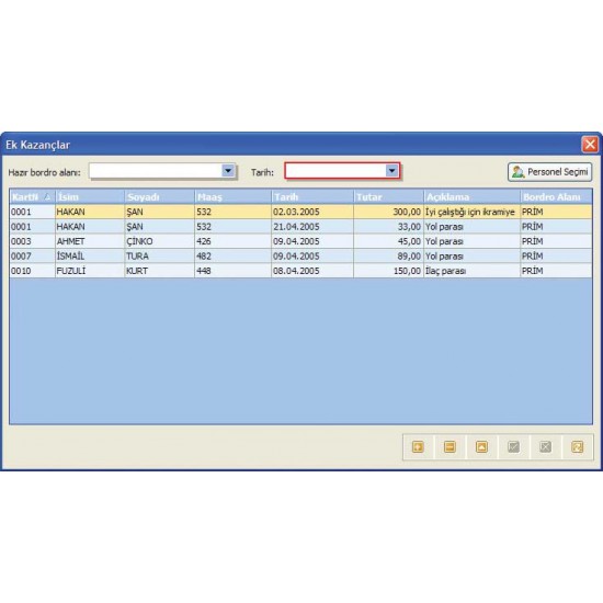 Perkotek Personel Takip Programı