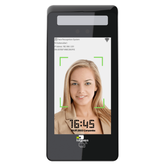UFace 5 Kvkk Uyumlu Yüz Tanıma Cihazı