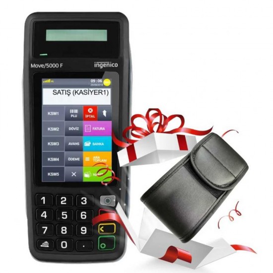 İngenico Move 5000 F Yeni Nesil Mobil Pos Yazarkasa Çanta Hediyeli İngenico Move 5000 F Yeni Nesil Mobil Pos Yazarkasa Çanta Hediyeli