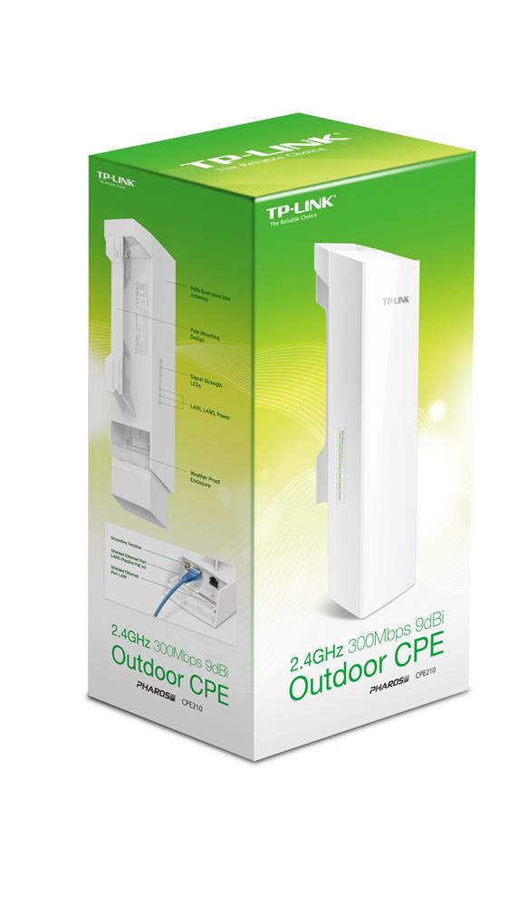 Tp-Link CPE210 Outdoor 300 Mbps 9dBi Dış Mekan Access Point - görsel 2