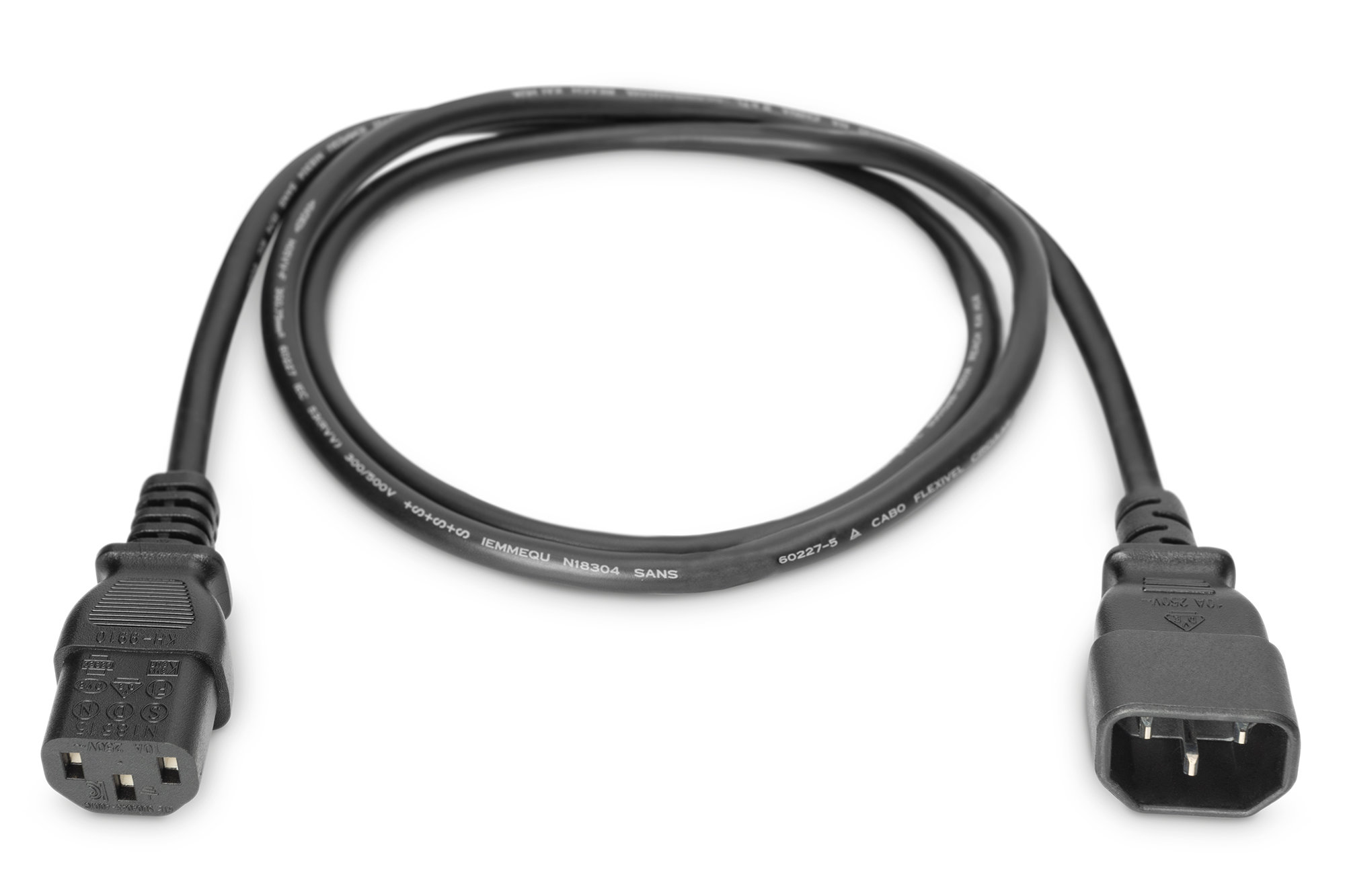 Digitus AK-440201-012-S PC-Monitör Arası Güç Kablosu