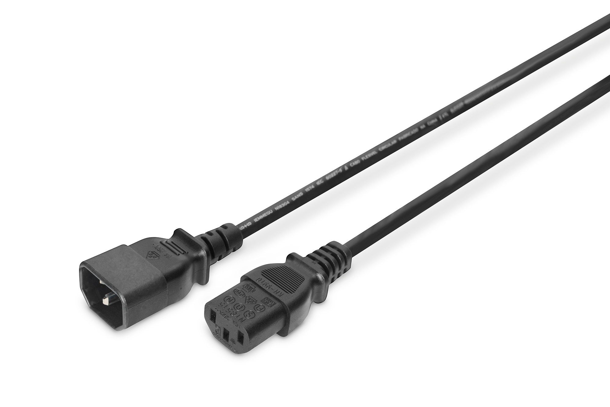 Digitus AK-440201-050-S PC-Monitör Arası Güç Kablosu - görsel 2