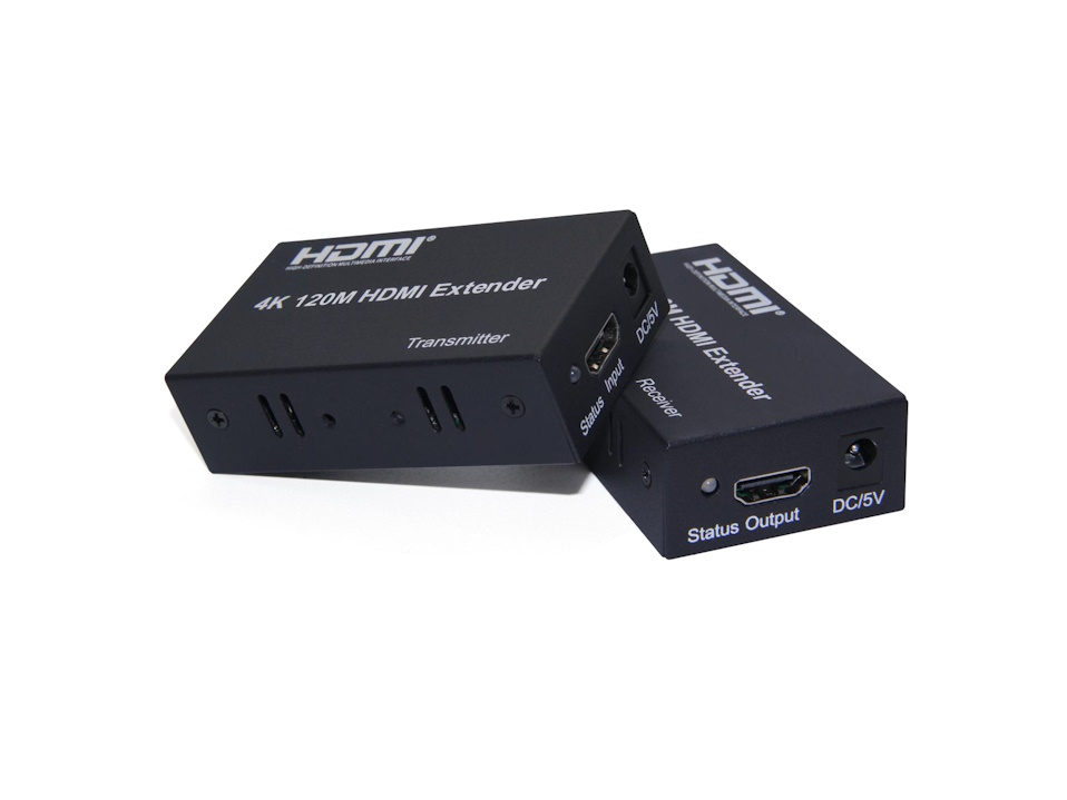 NOVACOM NVC-HDES120 4K HDMI EXTENDER CAT-5E/6 ( 120MT ) - küçük görsel 1