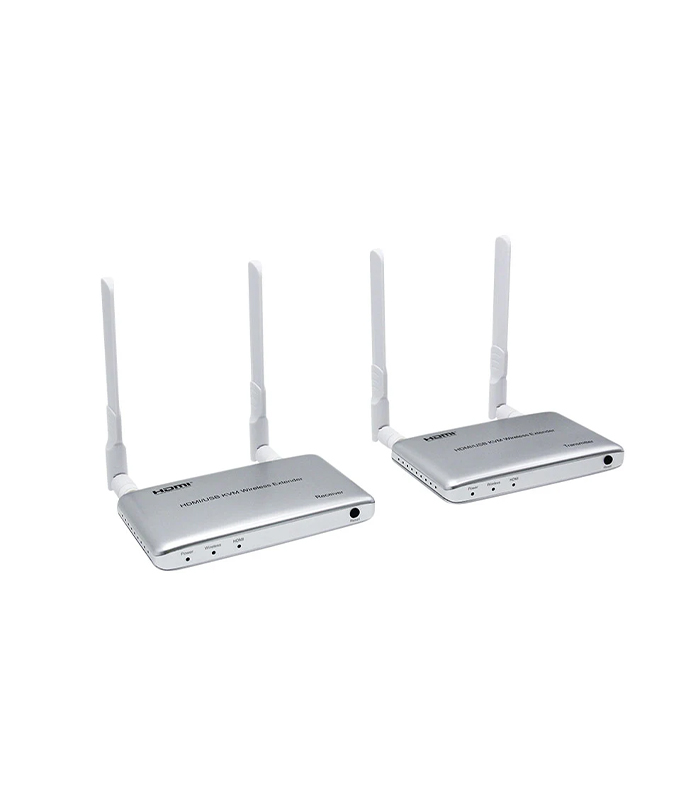 NVC-HDWE200 KVM WİRELESS EXTENDER HDMI+USB+IR ( 200MT ) - küçük görsel 1