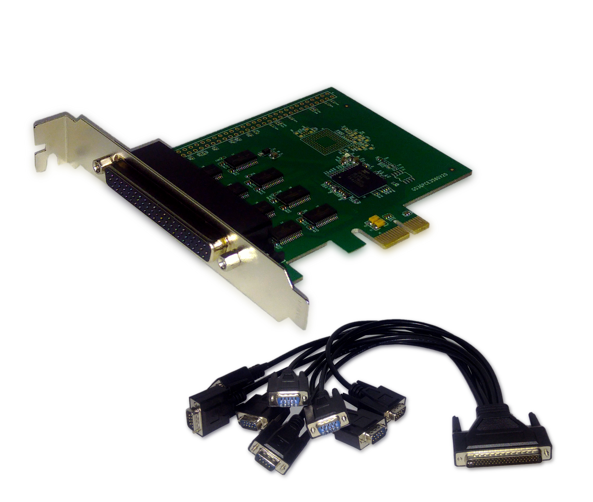 BEEK BA-RS232/8-EX RS-232 8 Port PCI Express Kart - görsel 2