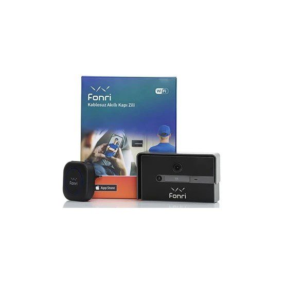 FONRİ WF3-EL3-0502-02 WIFI Kablosuz Akılı Kapı Zili - görsel 2