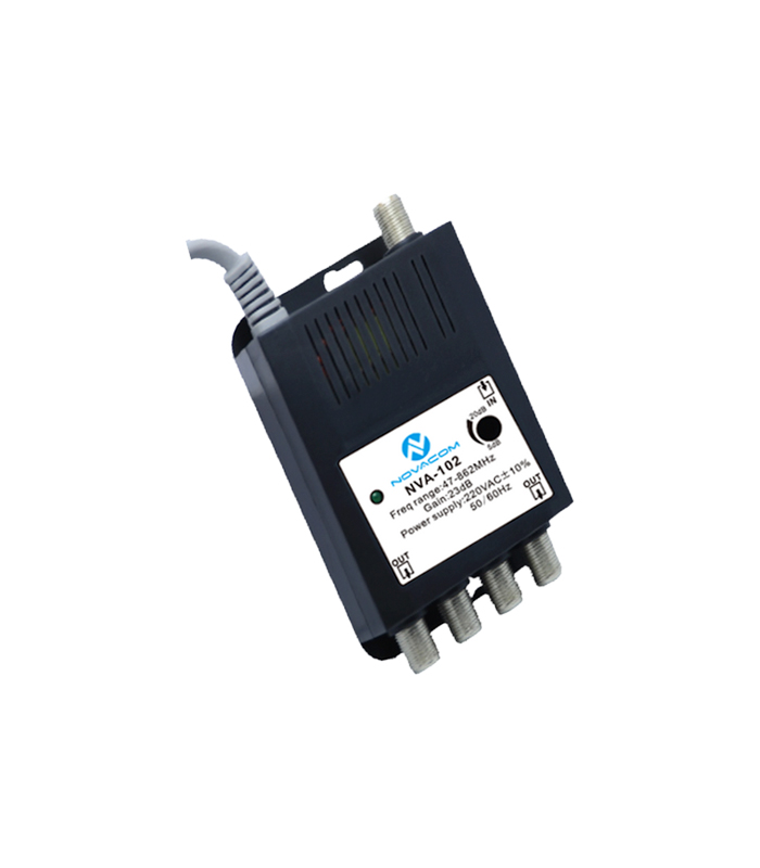 NOVACOM KABLO TV AMPLİFİER 23dB (NVA-102 )