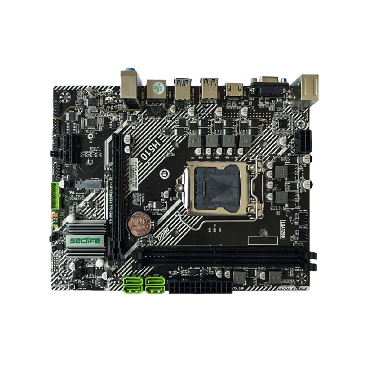 Seclife H510DA Intel LGA1200 DDR4 MATX (Sadece 10. Nesil) 1200p Anakart - görsel 3