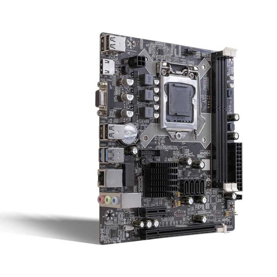 Turbox WorkTeam H81 M.2 Sata Ddr3 1600MHz Usb 2.0 Vga Hdmi 1150P 4.Gen Anakart - görsel 2