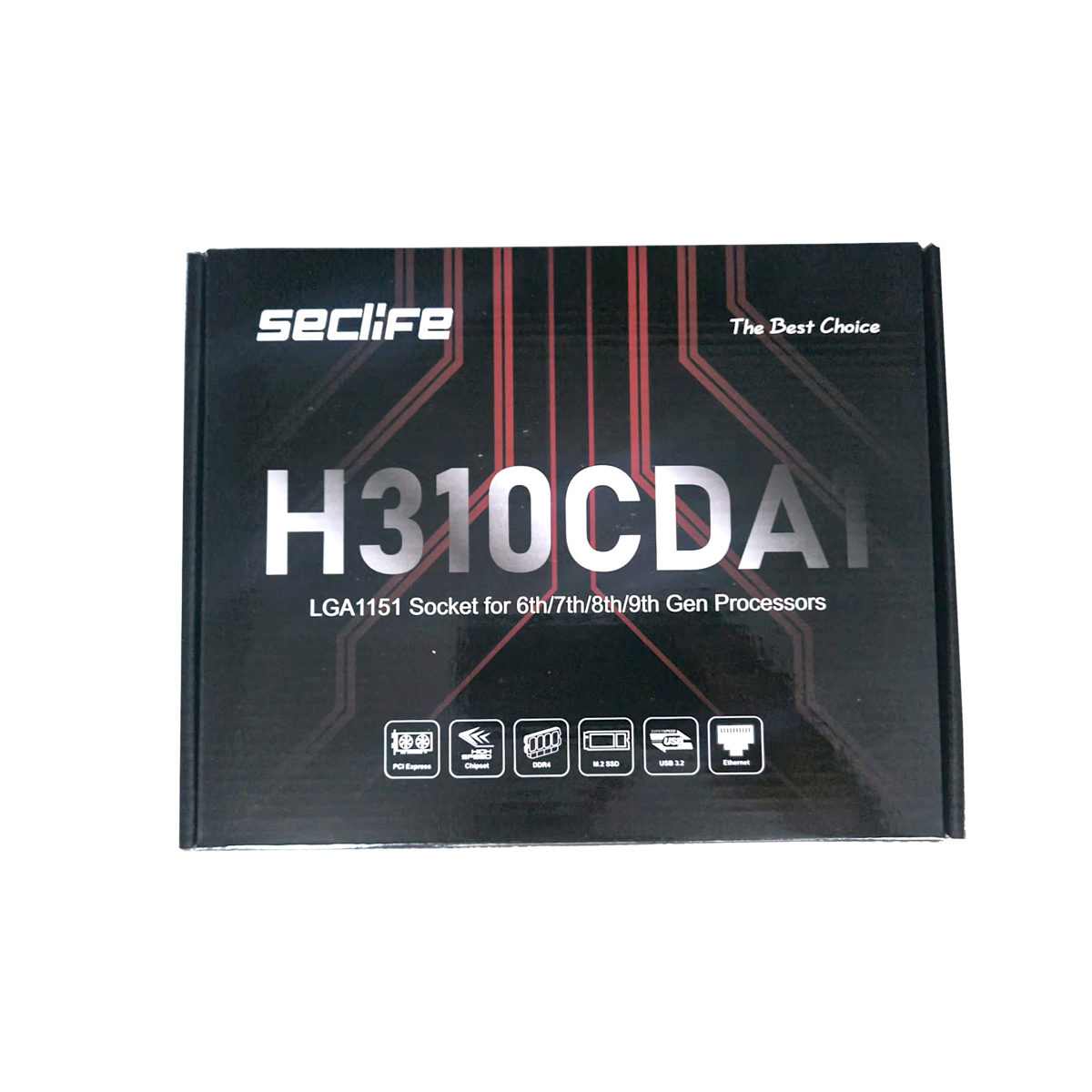 Seclife H310CDA1 (B250 Chip) 6/7/8/9th M.2 DDR4 S+V+L 1151P Anakart - görsel 2