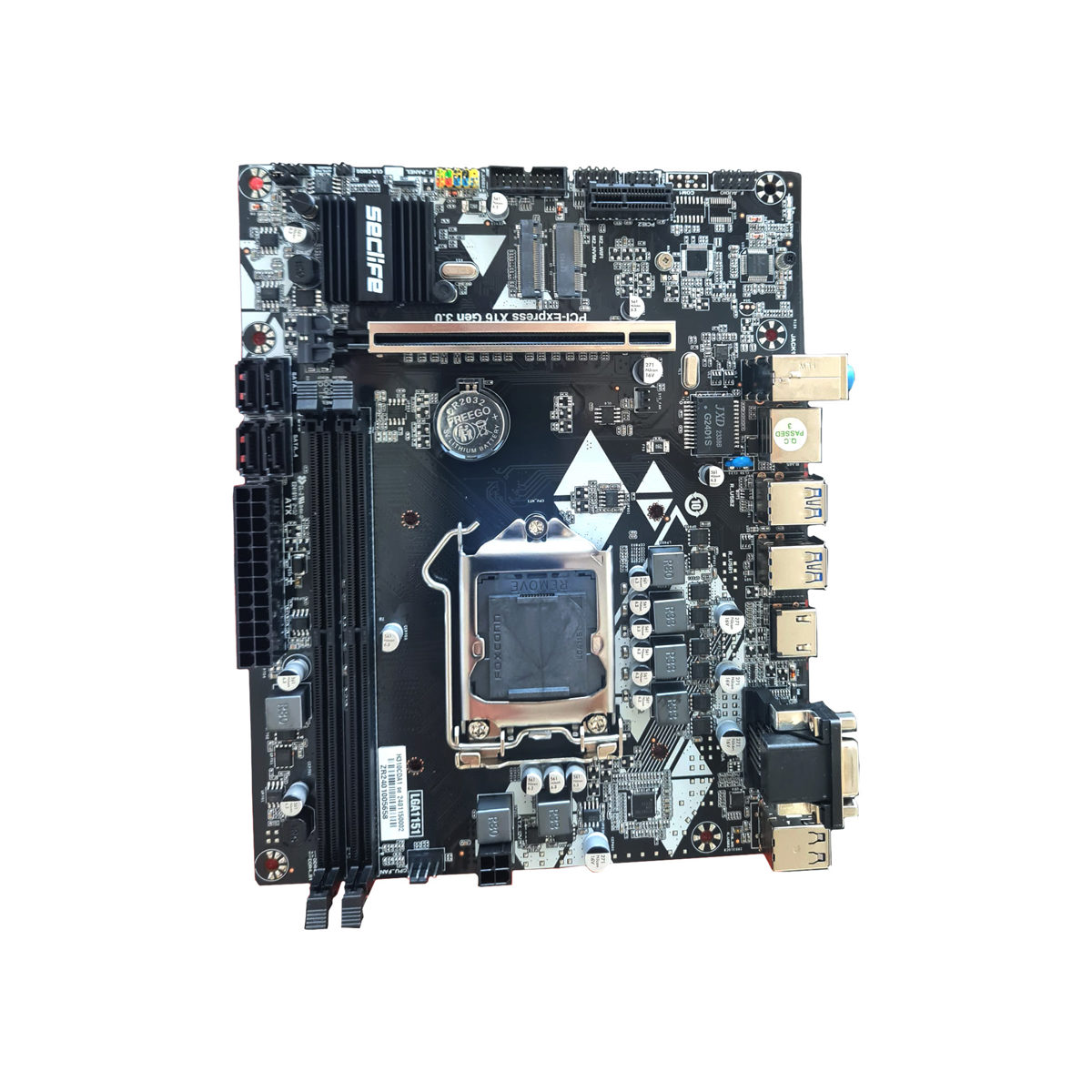 Seclife H310CDA1 (B250 Chip) 6/7/8/9th M.2 DDR4 S+V+L 1151P Anakart - görsel 4