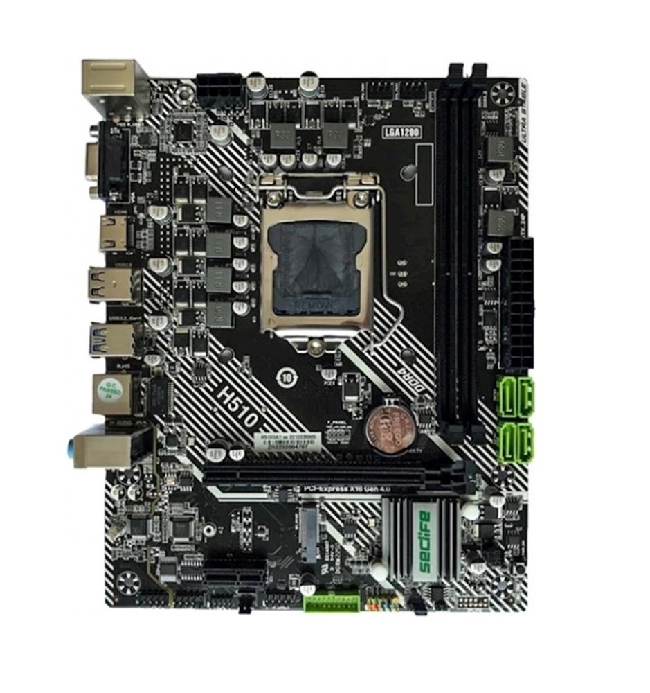 Seclife H510DA Intel LGA1200 DDR4 MATX (Sadece 10.Nesil) 1200p Anakart - görsel 2