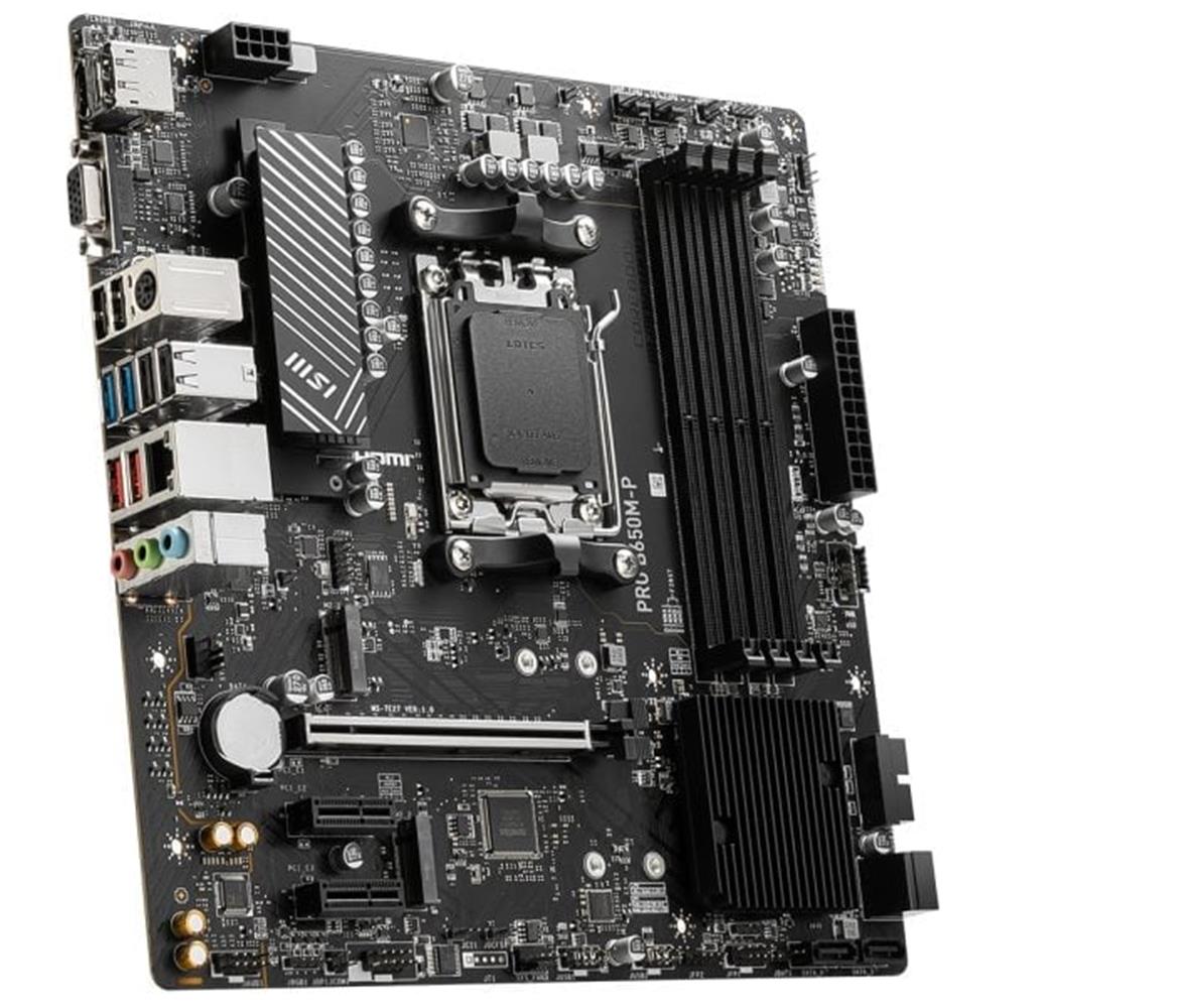Msı Pro B650M-P 7200MHz (OC) DDR5 Soket AM5 M.2 HDMI DP VGA mATX Anakart