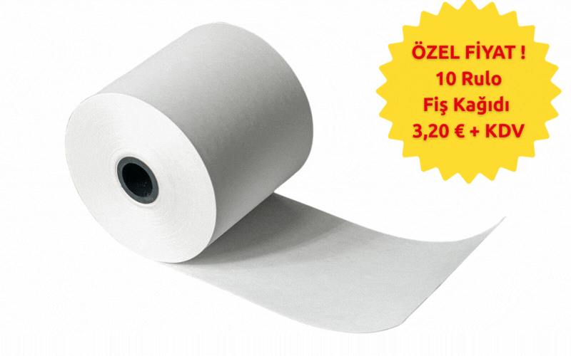 Termal Fiş/POS Kağıdı 80mm X 30mt