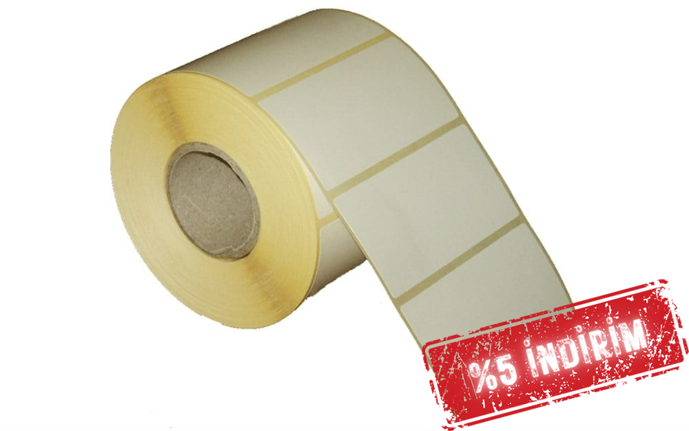 Termal Etiket 80mm X 40mm 1li
