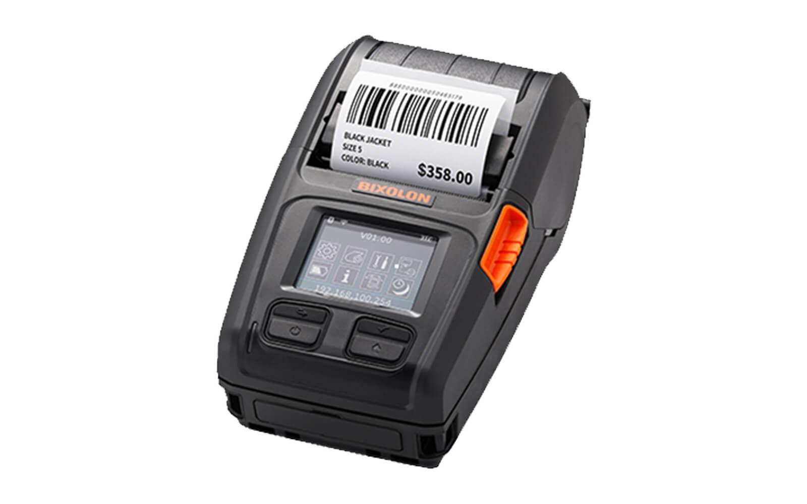 Bixolon XM7-20iWK Taşınabilir Barkod Yazıcı Bluetooth,Wifi Bağlantılı Linerless - görsel 3