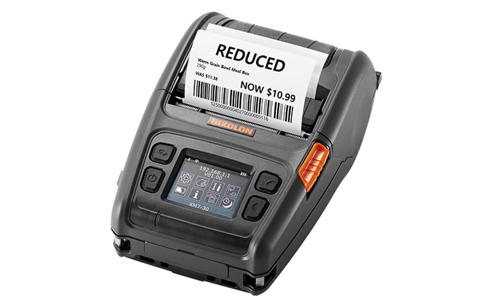 Bixolon XM7-30iWK Taşınabilir Barkod Yazıcı Bluetooth,Wifi Bağlantılı - görsel 3