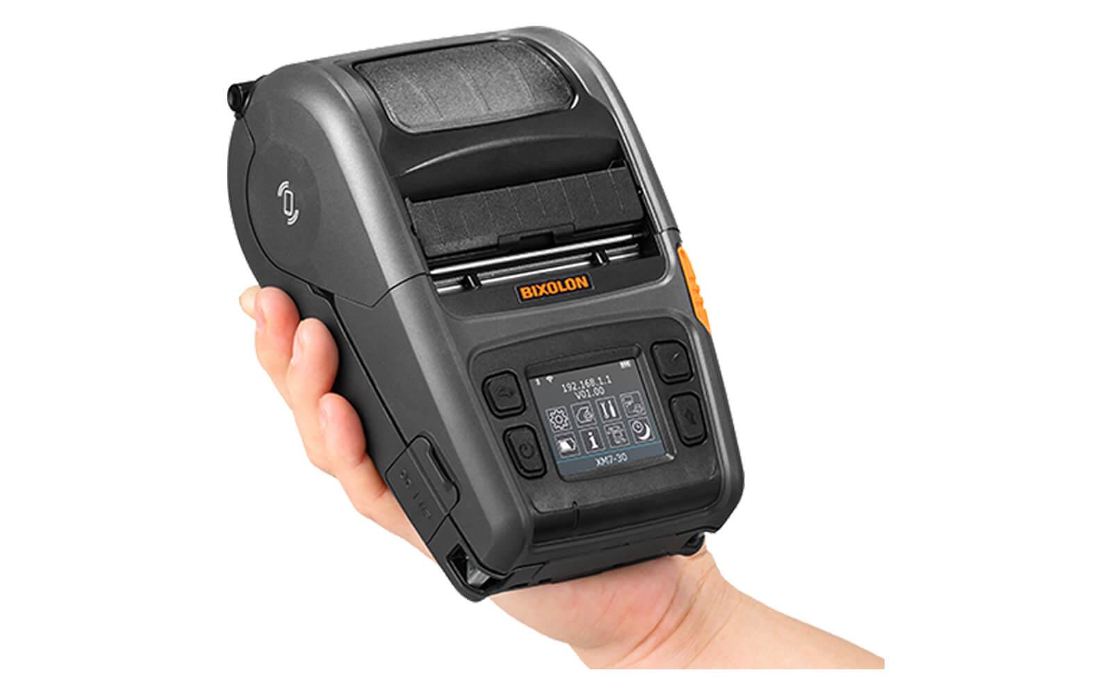 Bixolon XM7-30iWK Taşınabilir Barkod Yazıcı Bluetooth,Wifi Bağlantılı Linerless - görsel 7