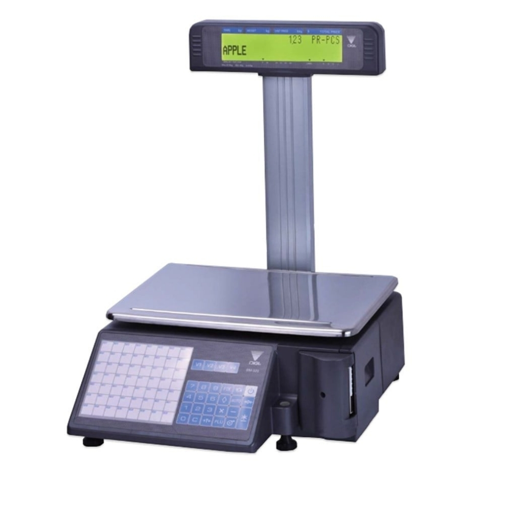 Digi Sm-320P K15 kg Elektronik Barkodlu Terazi - görsel 2