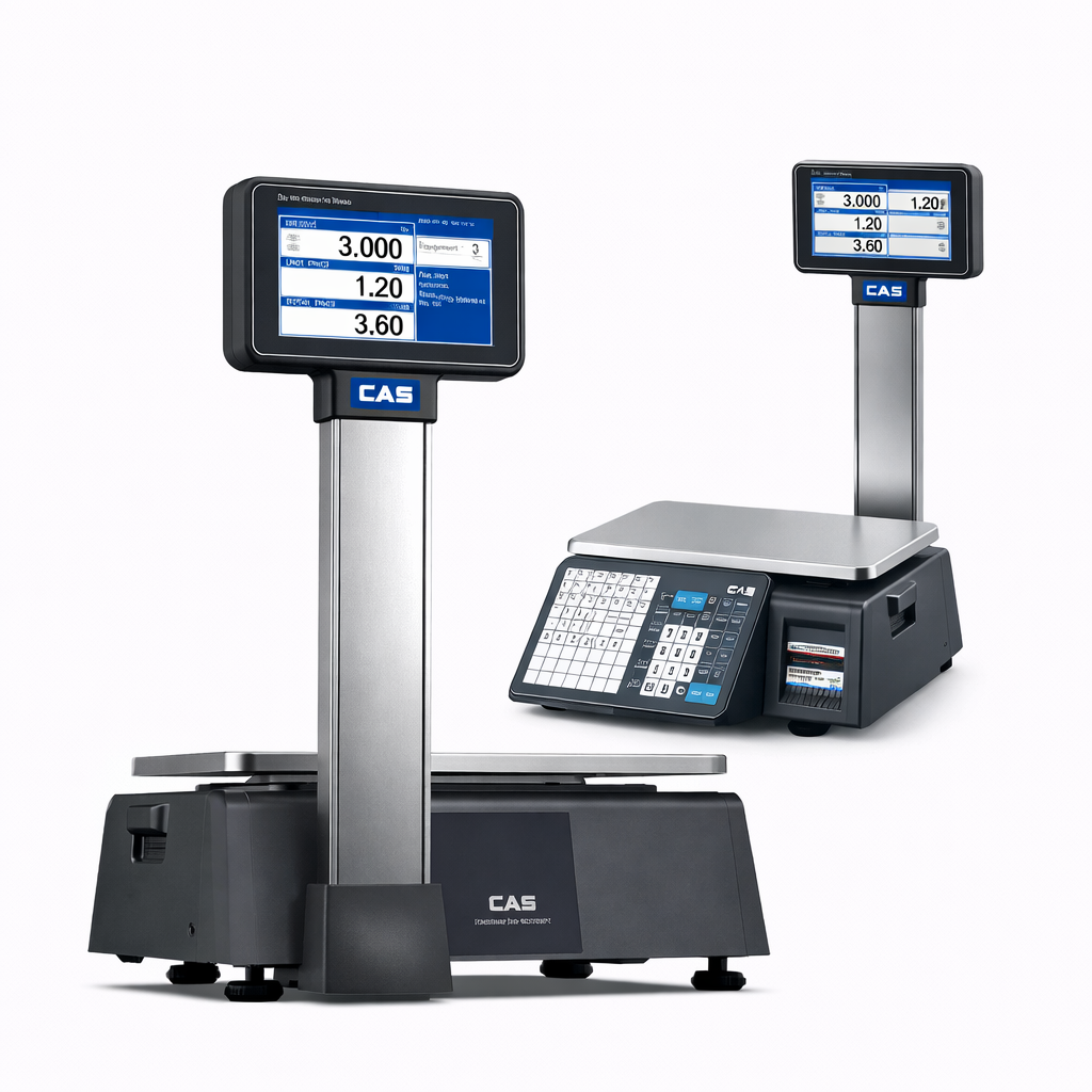 Cas CN 1 Barkodlu Terazi 30 Kg + Wifi - görsel 2