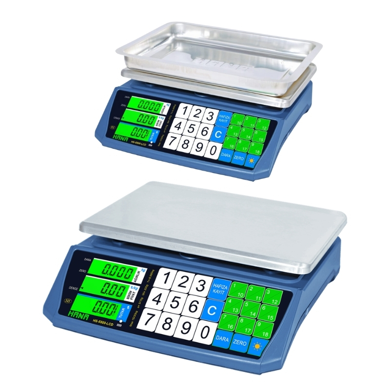 Hana Hs-5500 LCD Tartım Terazisi 60 Kg Kapasite - görsel 3