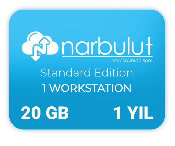 NARBULUT Backup Now 20 GB Standard Edition-1 WORKSTATION-1YIL NB-BNSE-1Y020-001