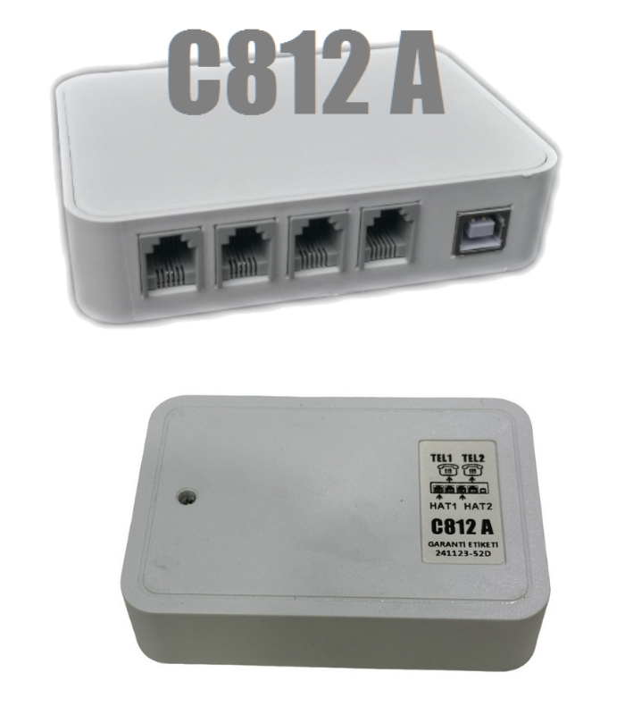 Caller ID Telefon Hatlı Modem Arayan Numarayı Gösteren 2 Hat C812A - görsel 2