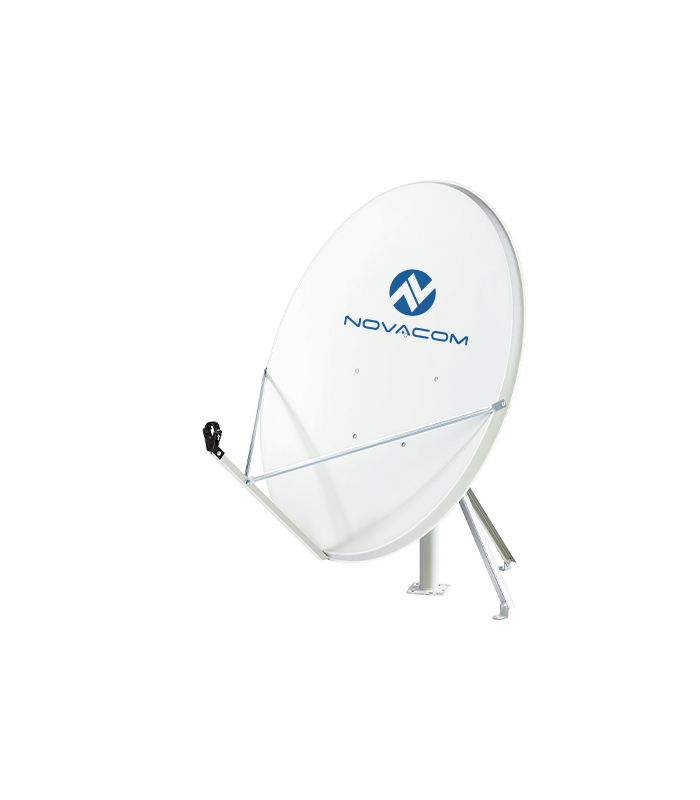 NOVACOM 120 CM OFFSET ÇANAK ANTEN + DÜZ AYAK (K)