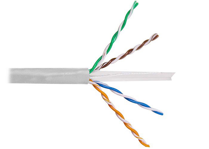 S-link SL-CAT657 305m 23AWG UTP İç Ortam CAT6 Kablo Beyaz - görsel 3